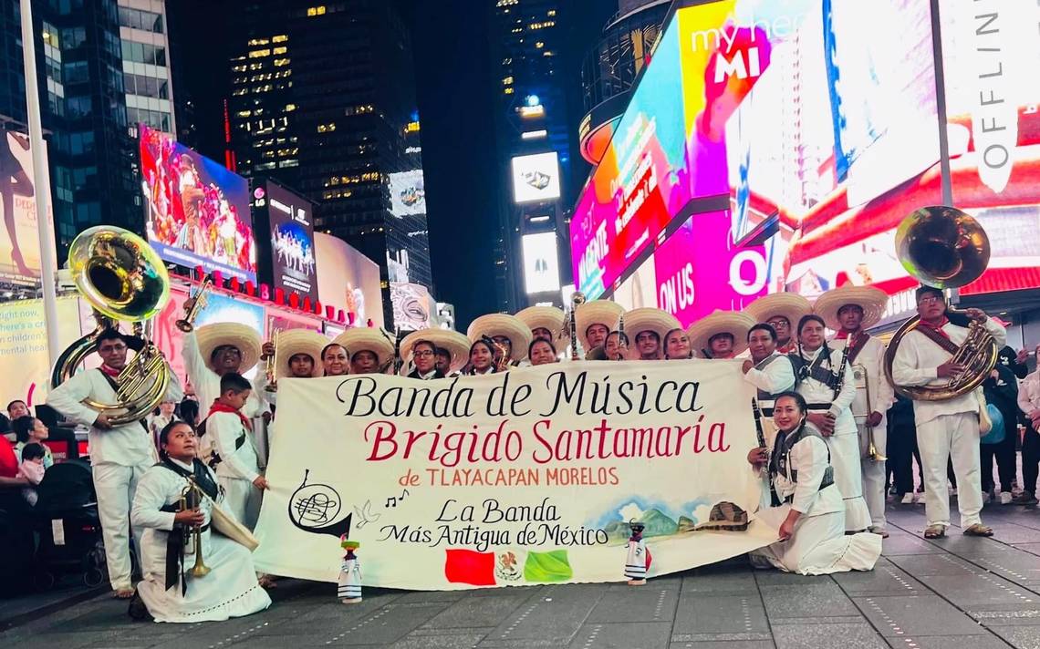 To the rhythm of the chinelo, the Banda de Tlayacapan is on tour in New York – El Sol de Cuautla